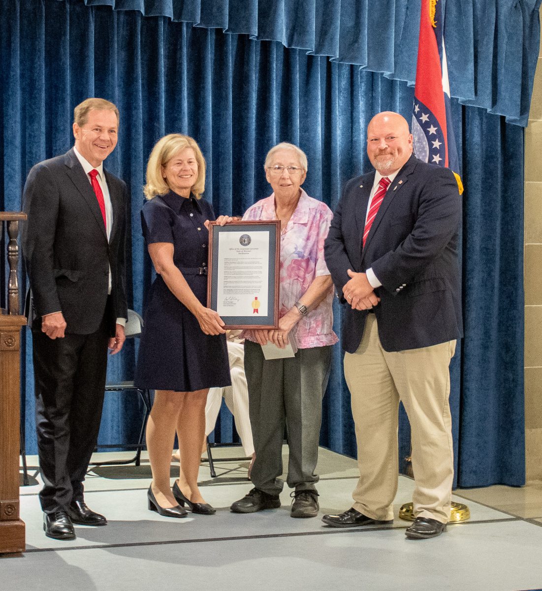 Brannam receives 2026 Missouri Senior Service Award