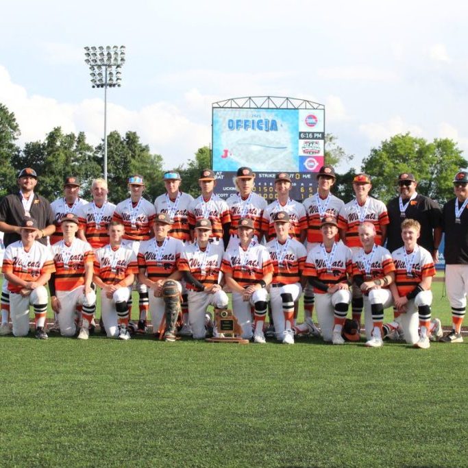 Photo by Shari Harris The Wildcats brought home third place medals from the State Class 3 Tournament. From left, front row: Phoenix Maxey, Brayden Moberly, Gage Mesger, Jason Ingram, Karson Walker, Isaac Rinne, Conway Adey, Logan Buckner, Jett Sullins and Colin Kuhn; back row: Head Coach Cole Roark, Westin Elliott, Kerium O’Daniel, Logan Kuhn, Jackson Friend, Parker Huff, Isaac Runninghorse, Easton Stoops, Roman Scavone, Trenton Wood, Assistant Coach Chris Harris and Assistant Coach Daniel Cooper.