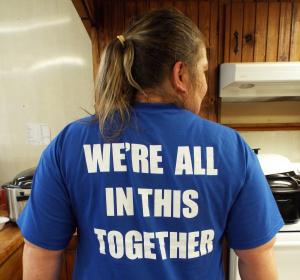 T-shirt back cp6677
